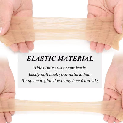 Hd Wig Cap 6Pack/12Pcs Ultra Thin Stocking Wig Cap for Lace Wigs Hairnets Invisible Hair Hat Stocking Wig Caps with Elastic Band