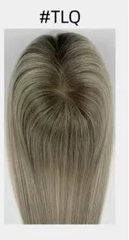 Lillian Toppers Collection | Raw Virgin Human Hair | 5.5in*6in Hand-Tied Swiss Lace| SYLVHAIR BY CHW