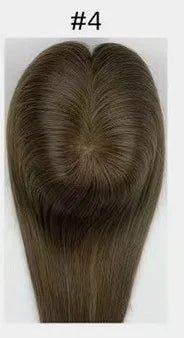 Lillian Toppers Collection | Raw Virgin Human Hair | 5.5in*6in Hand-Tied Swiss Lace| SYLVHAIR BY CHW