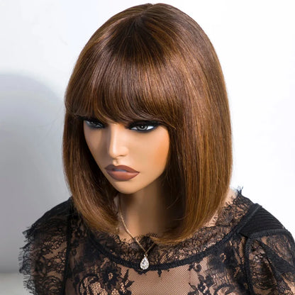 P1B/30 Blonde Highlight Bob Wig