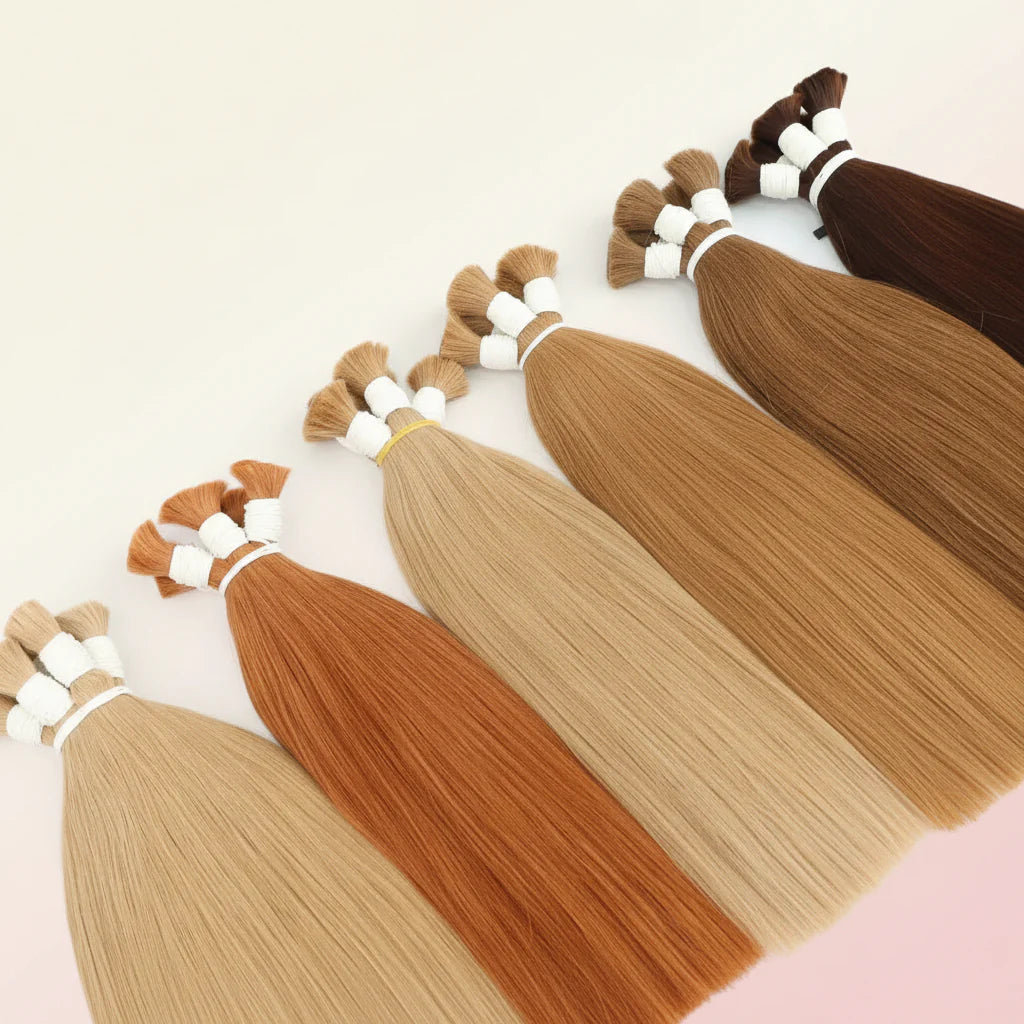 Braiding Human Bulk Hair | No Weft | Virgin Remy Hair Vietnamese Natural Hair | SYLVHAIR BY CHW