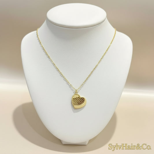 High quality genuine gold AU750 18K women's fashion jewelry necklace collarbone chain luxury Valentine's Day gift