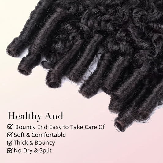 Burmese Pixie Curls Raw Weft Hair