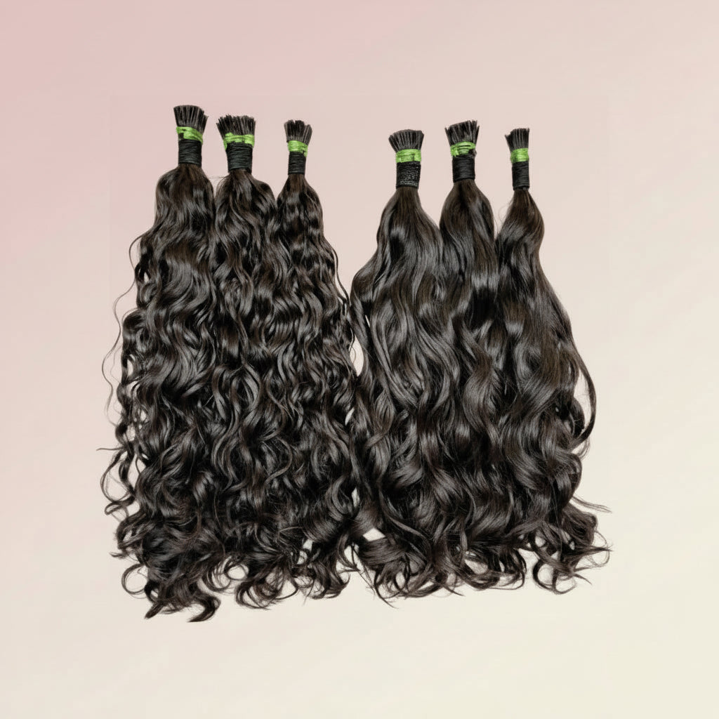 Hair Extension Brazilian Remy Stick I Loose Wave Tip Microlink | SYLVHAIR by CHW