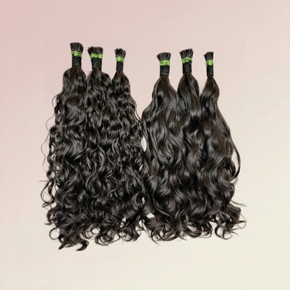 Hair Extension Brazilian Remy Stick I Loose Wave Tip Microlink | SYLVHAIR by CHW