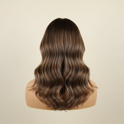 European Blonde Highlight Lace Front Wig