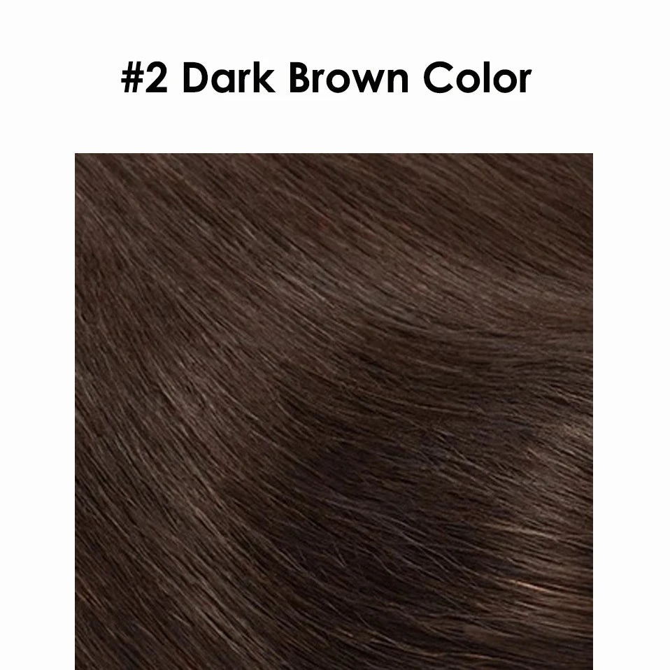 Lillian Topper Collection Virgin Human Hair 8X8 Inch Weft Topper |4X4 HD Lace Natural Black Brown | SYLVHAIR BY CHW