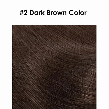 Lillian Topper Collection Virgin Human Hair 8X8 Inch Weft Topper |4X4 HD Lace Natural Black Brown | SYLVHAIR BY CHW