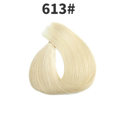 Bulk Hair Virgin Remy Straight 12-28inch Natural Blonde Hair | SYLVHAIR BY CHW