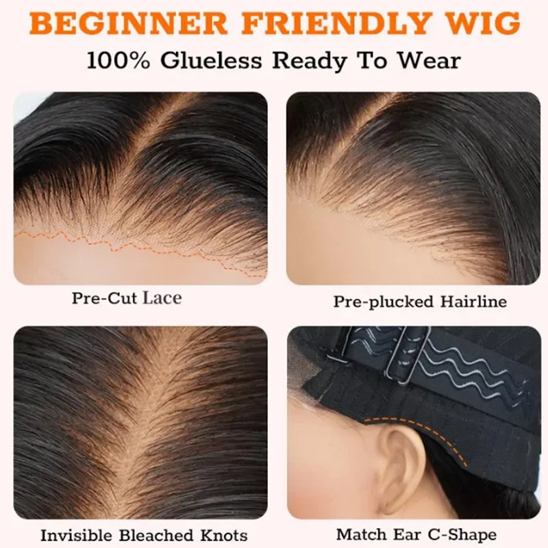 Layered Body Wave Glueless Wig