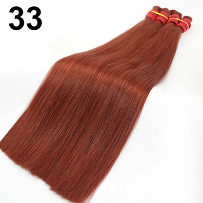 Braiding Human Bulk Hair | No Weft | Virgin Remy Hair Vietnamese Natural Hair | SYLVHAIR BY CHW
