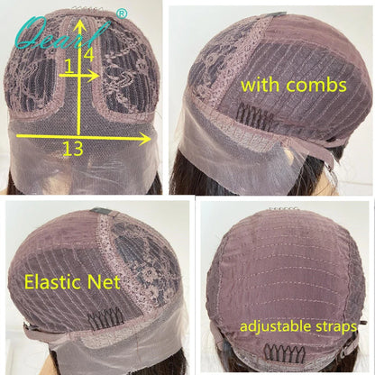 European Blonde Highlight Lace Front Wig