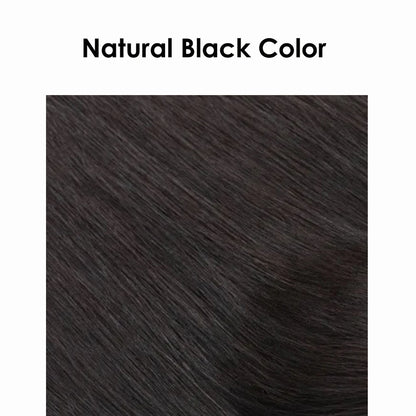 Lillian Topper Collection Virgin Human Hair 8X8 Inch Weft Topper |4X4 HD Lace Natural Black Brown | SYLVHAIR BY CHW