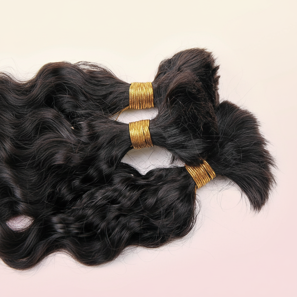 Hair Extension | Brazilian Loose Wave Hair | Bulk for Braiding| No Weft| SYLVHAIR BY CHW