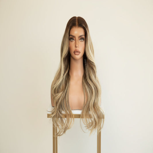 Alexia Collection 13x6 Lace Front Wig - Mongolian Virgin Hair 14" N307 Wavy-5