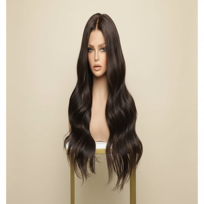 Alexia Collection 13x6 Lace Front Wig - Mongolian Virgin Hair 16" #2.5 Straight