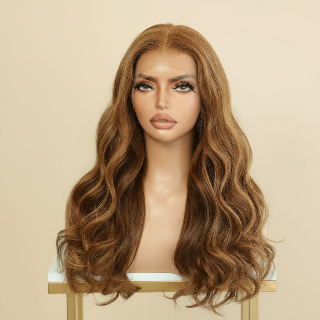 The Lillian Collection 13x6 HD Lace Front Wig - Indian Virgin Hair 14" SP83 Wavy