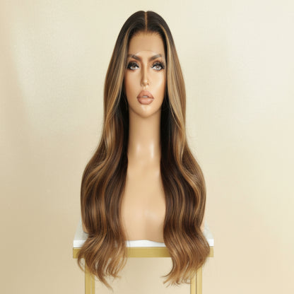 The Lillian Collection 13x6 Lace Front Wig - Indian Virgin Hair 16" N274 Wavy