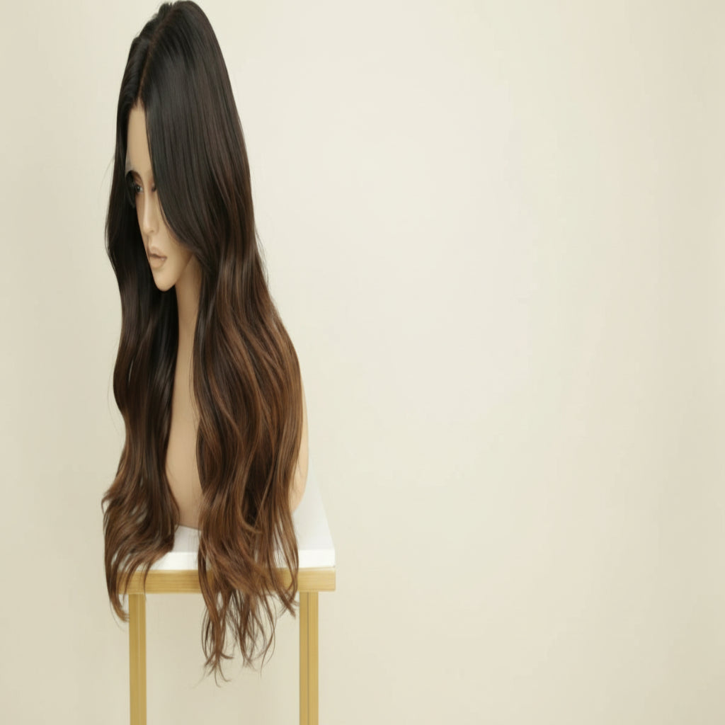 The Lillian Collection 13x6 Lace Front Wig - Indian Virgin Hair 16" N327 Wavy
