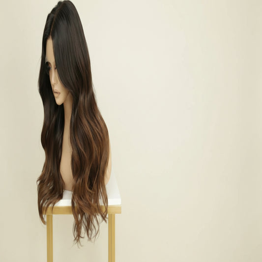 The Lillian Collection 13x6 Lace Front Wig - Indian Virgin Hair 16" N327 Wavy