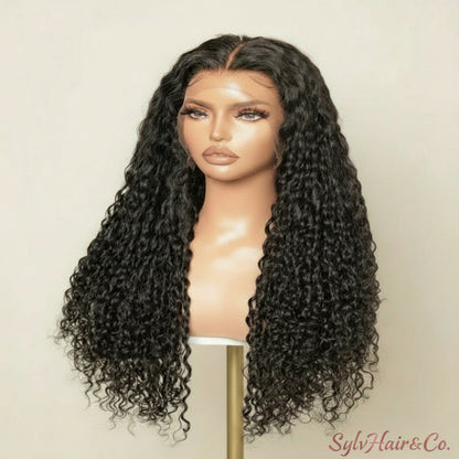 The Lillian Collection 13x6 Lace Front Wig - Indian Virgin Hair 20" Natural Color 6PD-0.5-0(Water Wave)