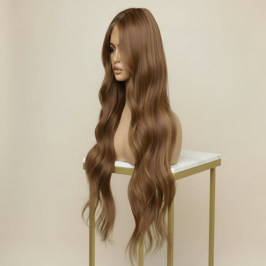 The Lillian Collection 13x6 Lace Front Wig - Indian Virgin Hair 18" N323 Wavy