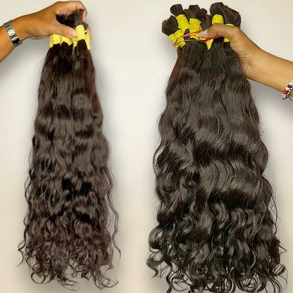Deep Wave Bulk Hair for Braiding
