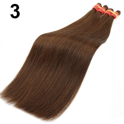 Braiding Human Bulk Hair | No Weft | Virgin Remy Hair Vietnamese Natural Hair | SYLVHAIR BY CHW