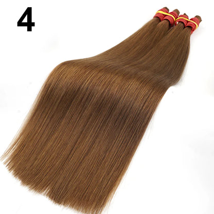 Braiding Human Bulk Hair | No Weft | Virgin Remy Hair Vietnamese Natural Hair | SYLVHAIR BY CHW