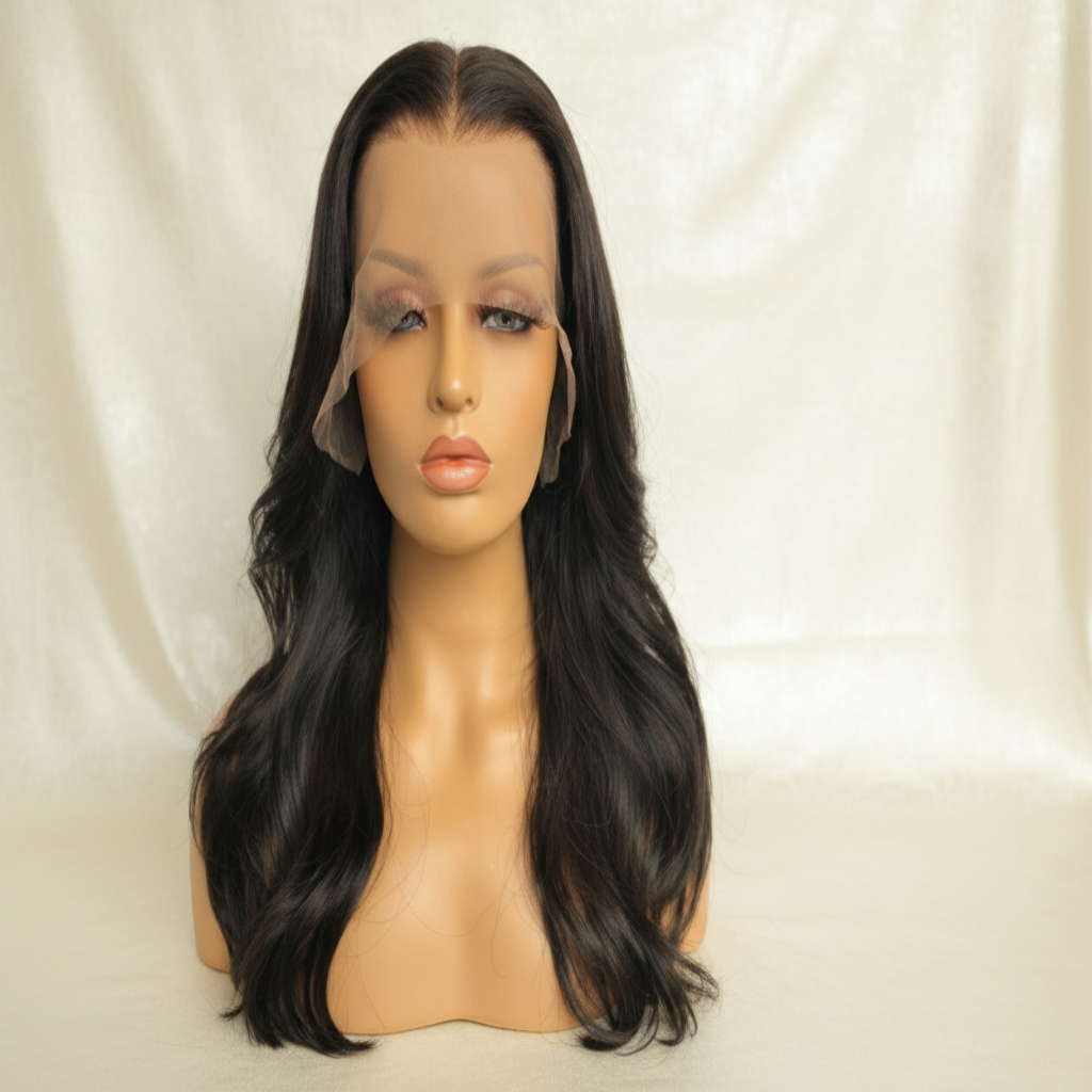 The Lillian Collection 13x6 Lace Front Wig - Indian Virgin Hair 14" Natural Color XJ1-YK-Baby Hair
